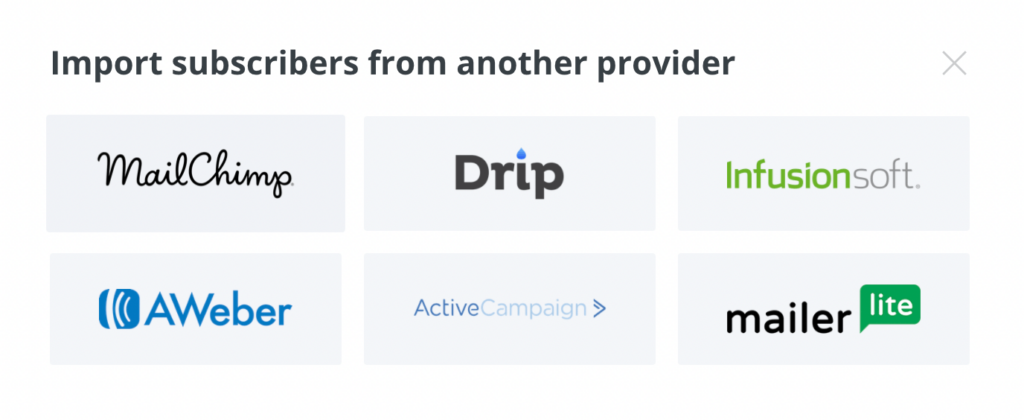 Switch from MailChimp to ConvertKit