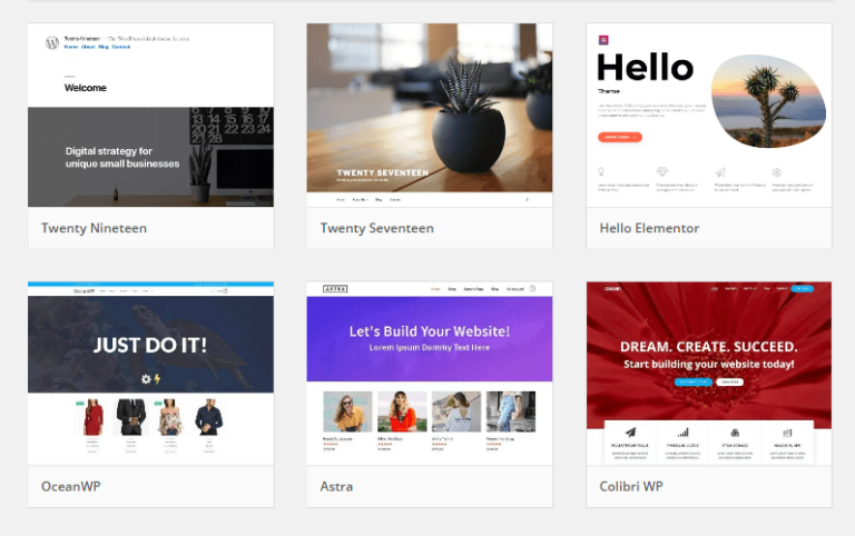 free WordPress themes