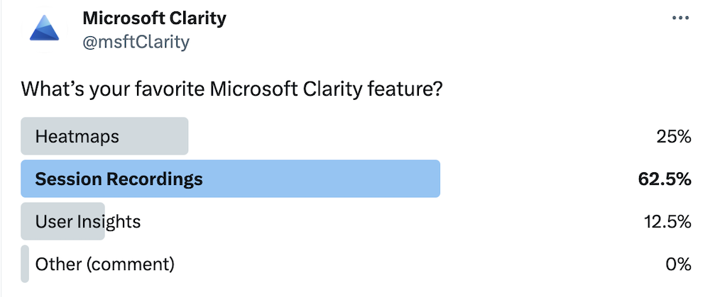 Session Recordings on Microsoft Clarity