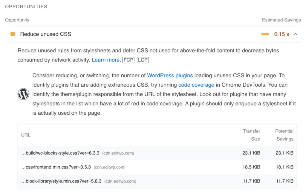 How to Find Unused CSS on a WordPress Site