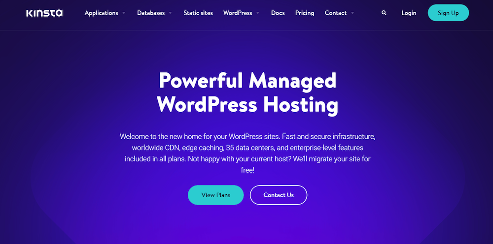 Kinsta - Premium Managed WordPress Hosting