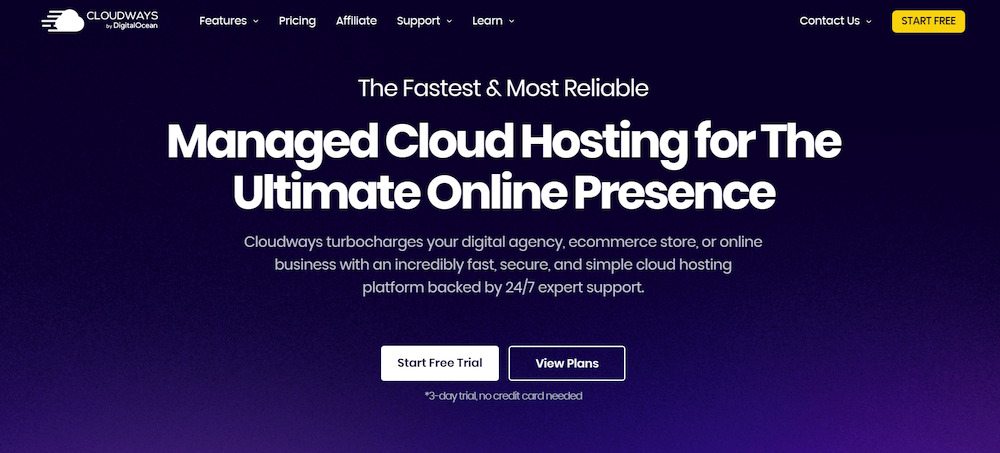 Cloudways - Managed WordPress Hosting Solution