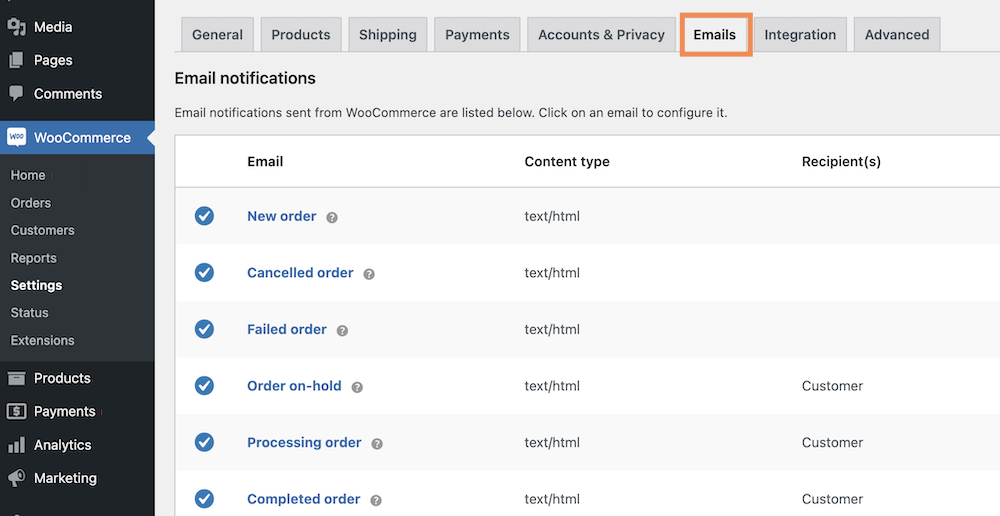 Change the Sender Email Address in WooCommerce
