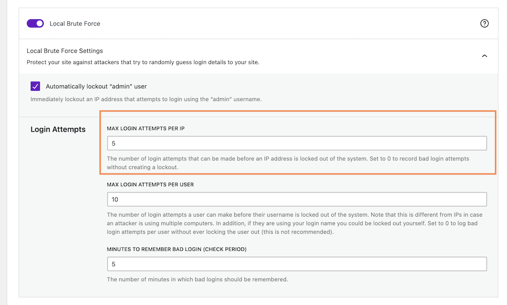 Limit Login Attempts Per IP Address On WordPress Site