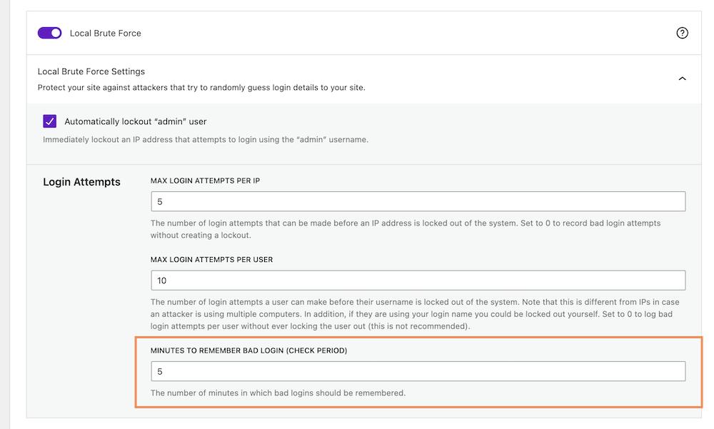 Step 5: Stop Bad Login From Getting Access