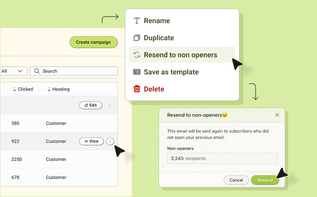 Resend to Re-Engage with Non-Openers