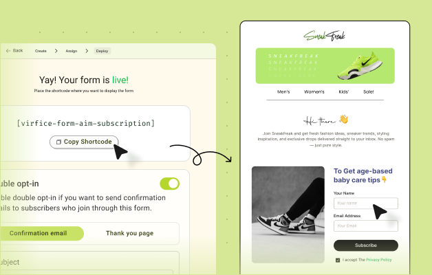 Deploy forms anywhere, effortlessly
