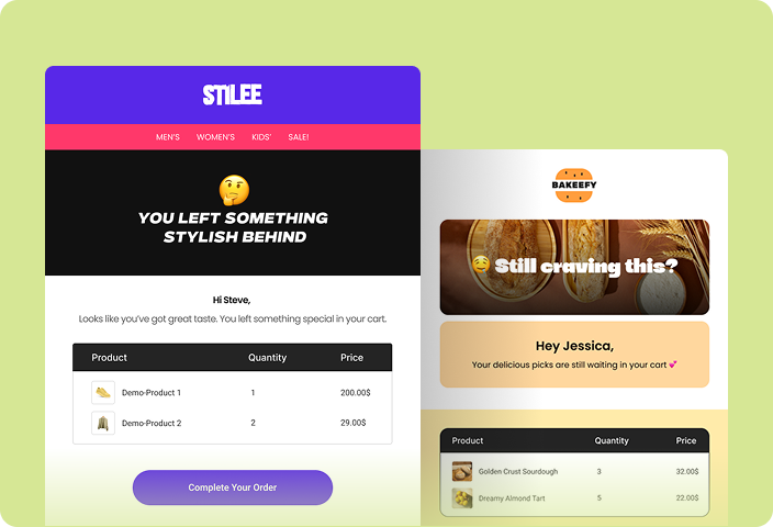 Abaondoned card savings