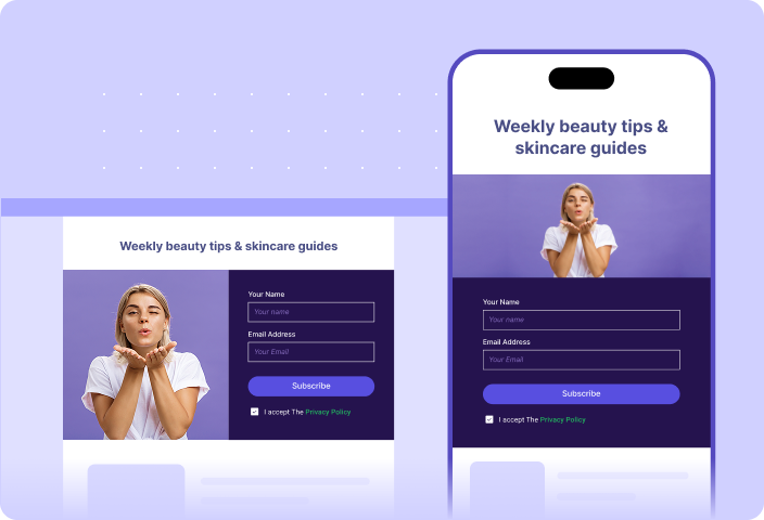 Fully responsive forms for every device