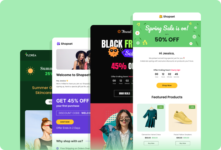 Ready-to use templates