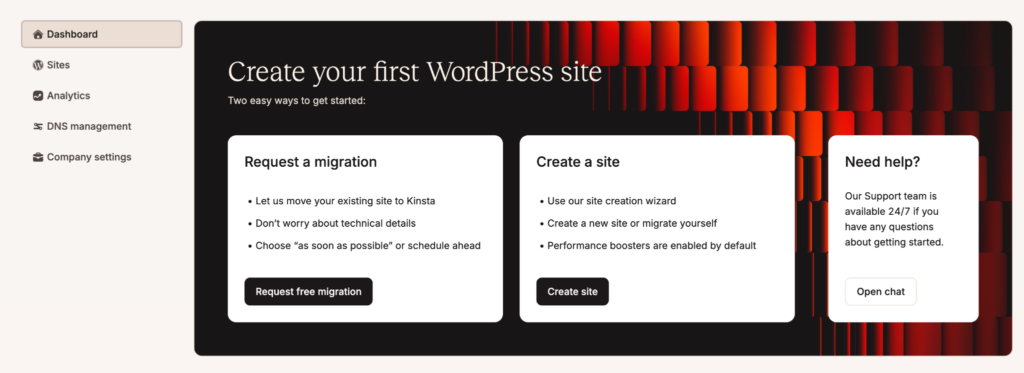 Migrate from WP Engine to Kinsta