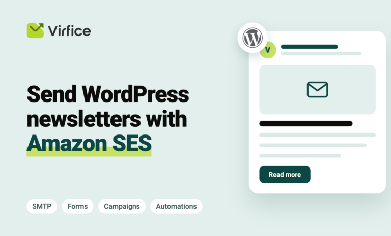 How to Send Newsletters from WordPress with Amazon SES