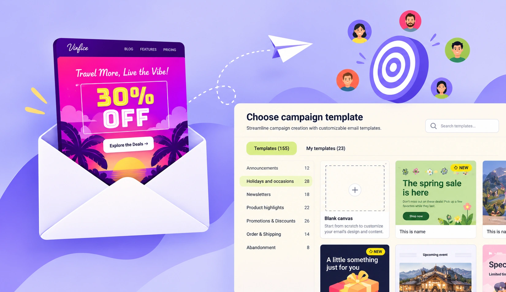 Drive sales with targeted email campaigns – design fire, engage smart, convert non-stop.